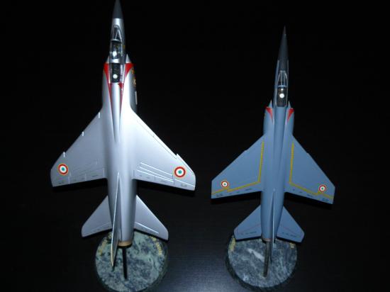 Mirage III F2 et Mirage F1